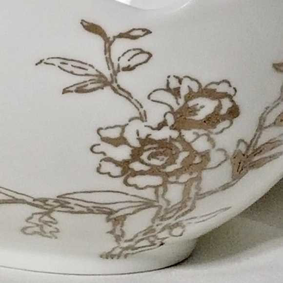 NEW Wedgwood Jasper Conran Chinoiserie Platinum Baroque Square Plate & Bowl Set - Picture 5 of 16